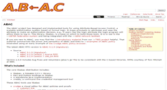Desktop Screenshot of abac.deterlab.net